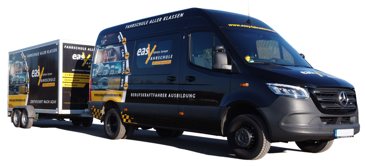 Sprinter mit Anhänger